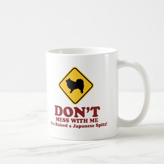 Caneca De Café Spitz japonês (Direita)