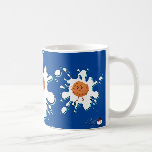 Caneca De Café Splash de leite (Direita)