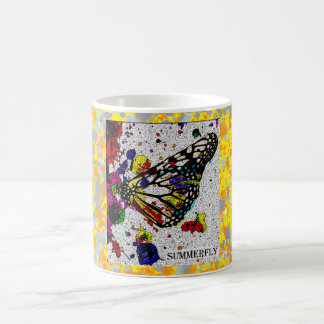 Caneca De Café Splatter Butterfly Mug