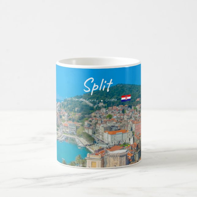 Caneca De Café Split, Croácia - Cidade Costeira (Centro)
