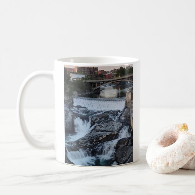 Caneca De Café Spokane Coffee Mug (Com Donut)