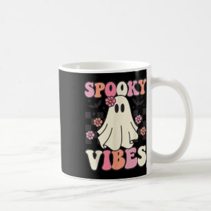 Caneca De Café Spookes Vibes Halloween Fantume Retro Groovy