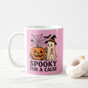 Caneca De Café Spookfor a Cause - Ghost Halloween bonito