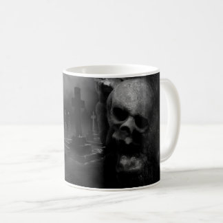 Caneca De Café Spookie Grupy Graveyard, Halloween