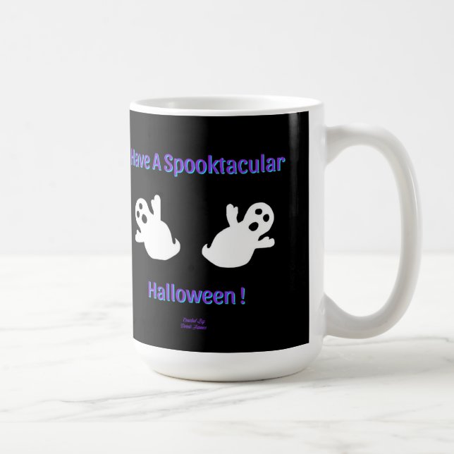 Caneca De Café Spooktacular Fantasma Coffee Mug (Direita)