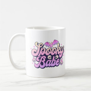 Caneca De Café Spooky Babe Cute Halloween