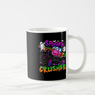 Caneca De Café Spooky Crusher Monster Ghost Spooky Season H