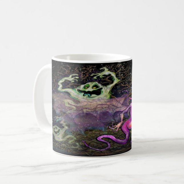 Caneca De Café Spooky Dance (Frente Esquerda)