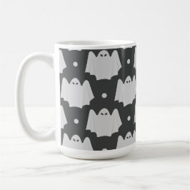 Caneca De Café Spooky Ghost Halloween