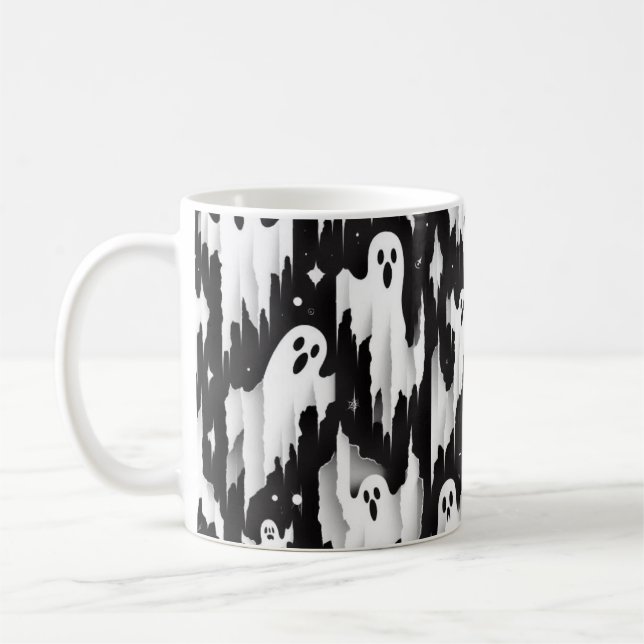 Caneca De Café Spooky Ghost Mug (Esquerda)