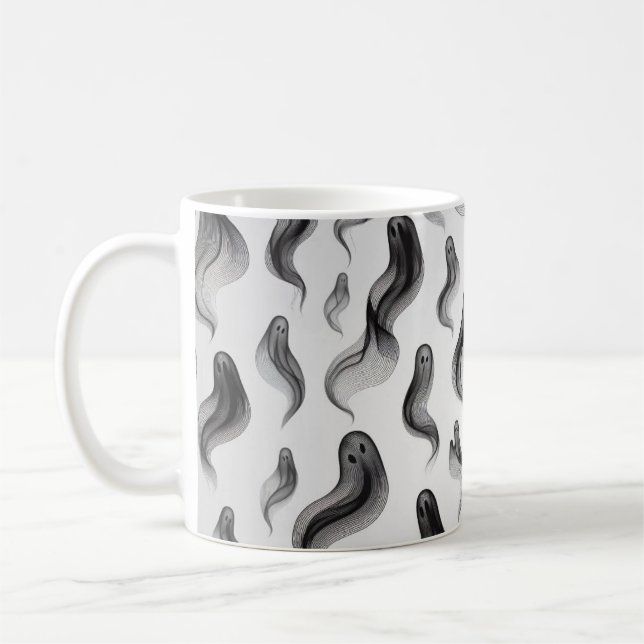 Caneca De Café Spooky Ghost Mug (Esquerda)
