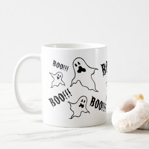 Caneca De Café Spooky Halloween Ghosts