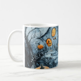 Caneca De Café Spooky Halloween Mugs