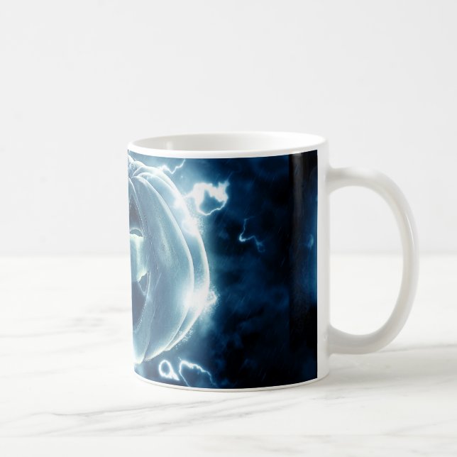 Caneca De Café Spooky Jack-o-Lantern (Direita)