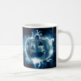 Caneca De Café Spooky Jack-o-Lantern