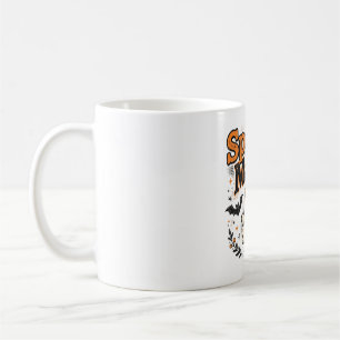 Caneca De Café Spooky Mama Retro Halloween