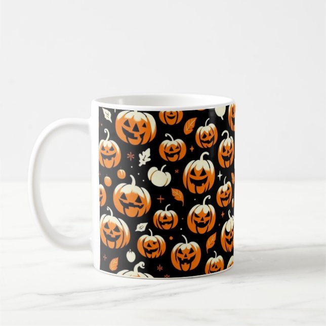 Caneca De Café Spooky Pumpkin Patch Mug (Esquerda)