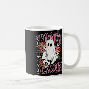 Caneca De Café Spooky Season Cute Ghost Halloween