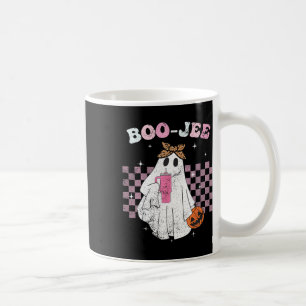 Caneca De Café Spooky Season Cute Ghost Halloween Costume Boujee