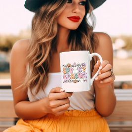 Caneca De Café Spooky Season Retro Groovy Halloween