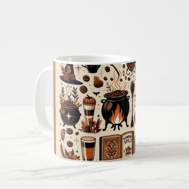 Caneca De Café Spooky Spice Mug (Frente Esquerda)