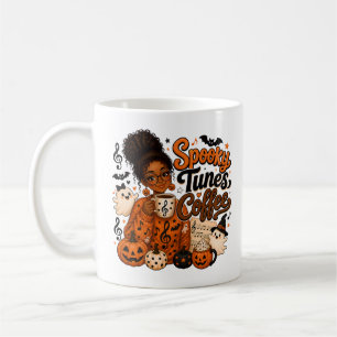 Caneca de Café Spooky Tunes – Presente para Profes