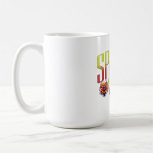 Caneca De Café Spooky Vibes: Tee Gráfico de Halloween