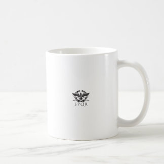 Caneca De Café spqr hemblem.ai