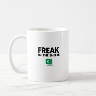 Caneca De Café Spreadsheet Mug, Contador Engraçado ou Presente CP
