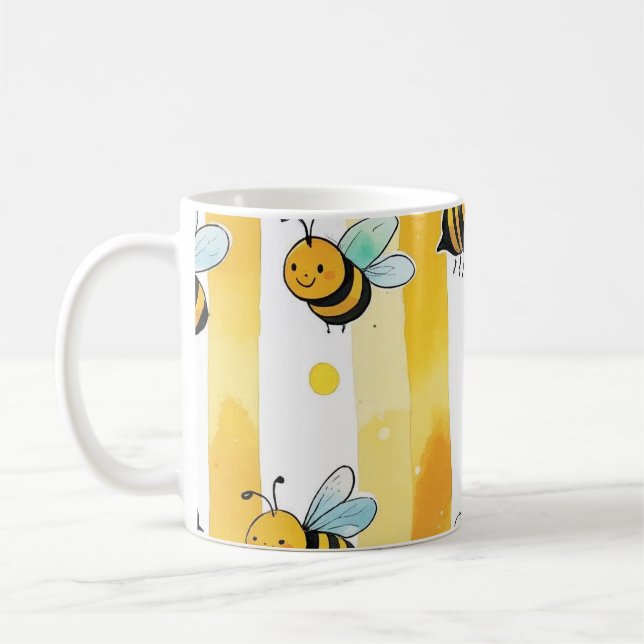 Caneca De Café Spring,Bee,Kids Friendly,mug (Esquerda)