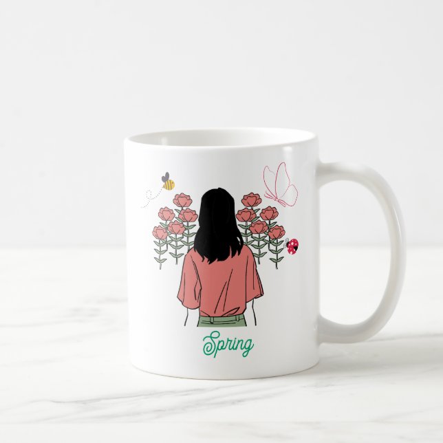 Caneca De Café Spring Bloom (Direita)