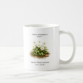 Caneca De Café Spring Ephemerals of Japan – Japanese Wood Anemone