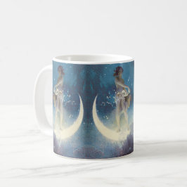 Caneca De Café Spring Scattering Stars vintage illustration