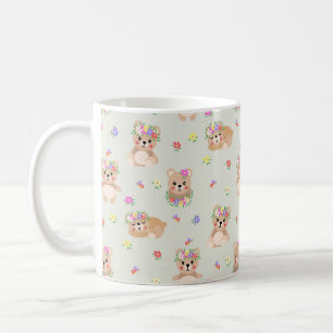 Caneca De Café Spring teddy bear