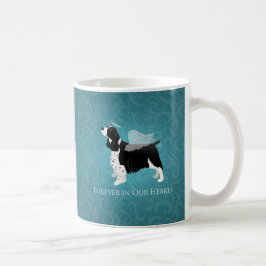 Caneca De Café Springer Spaniel Angel Dog Pet Memorial Design