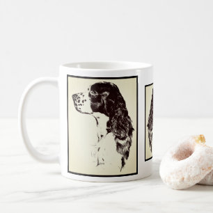 Caneca De Café Springer Spaniel Vintage Art