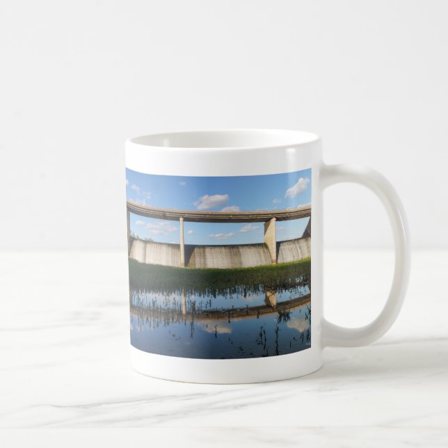 Caneca De Café Springfield Lake Missouri Dam Coffee Mug (Direita)