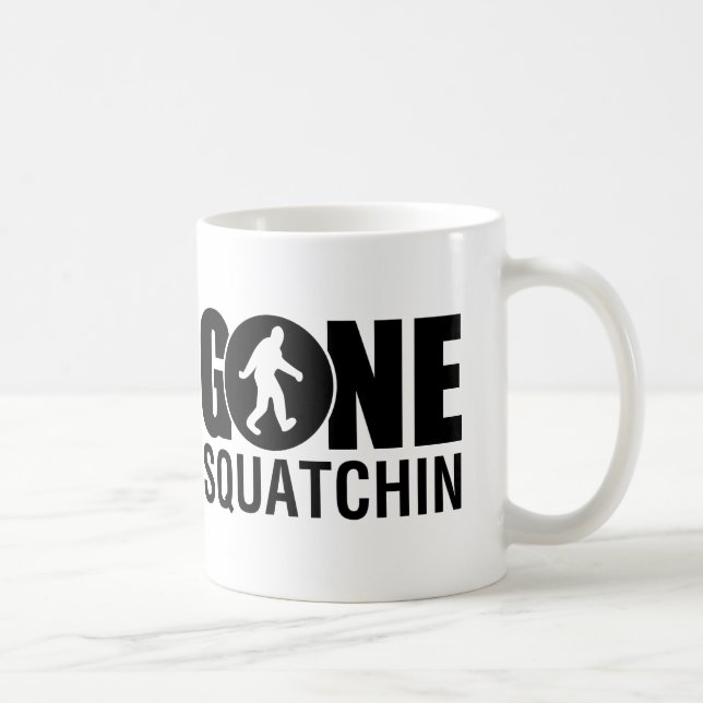 Caneca De Café Squatchin ido (Direita)