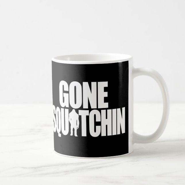 Caneca De Café Squatchin ido (Direita)