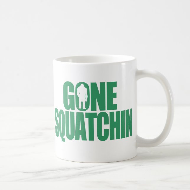 Caneca De Café Squatchin ido (Direita)