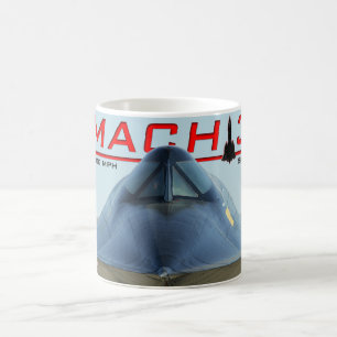 Caneca De Café SR-71 Blackbird MACH Mug