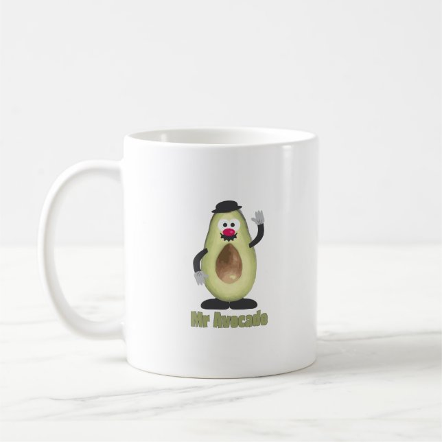 Caneca De Café Sr. Avacado (Esquerda)