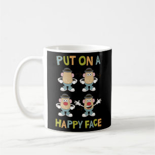 Caneca De Café Sr. Cabeça De Batata Colocou Uma Face Feliz