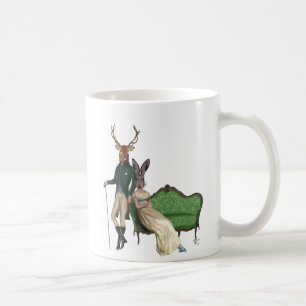 Caneca De Café Sr. Deer e Sra. Rabbit 2