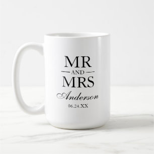Caneca De Café Sr. do casamento e Sra. Grande