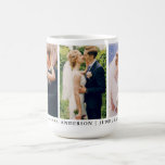 Caneca De Café Sr. e Sra. 3 Foto Noiva e Casamento Grande<br><div class="desc">Sr. e Sra. 3 Foto Noiva e Grande Mug Casado</div>