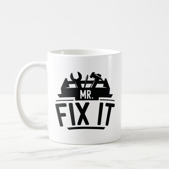Caneca De Café Sr. Fix It (Esquerda)