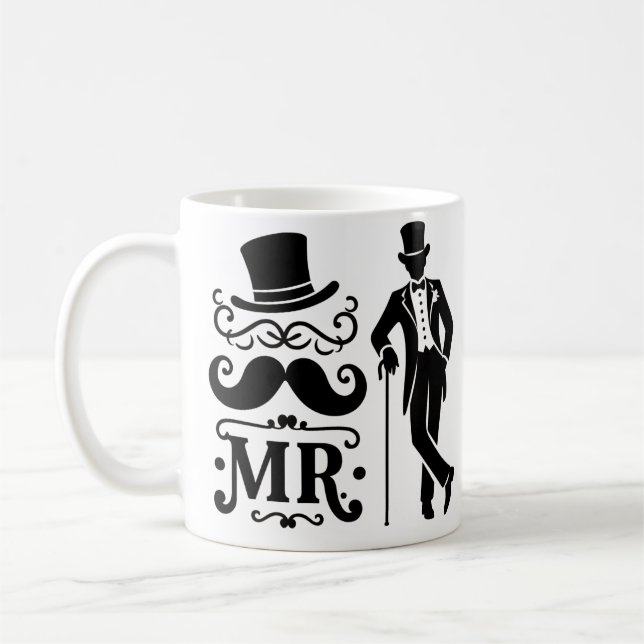 Caneca De Café Sr. Mugs (Esquerda)