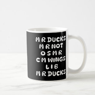 Caneca De Café Sr Pato Sr Não Osar Cm Asas Pato Engraçado