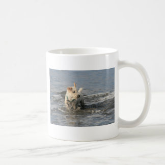Caneca De Café Sr. Pish na praia do rubi